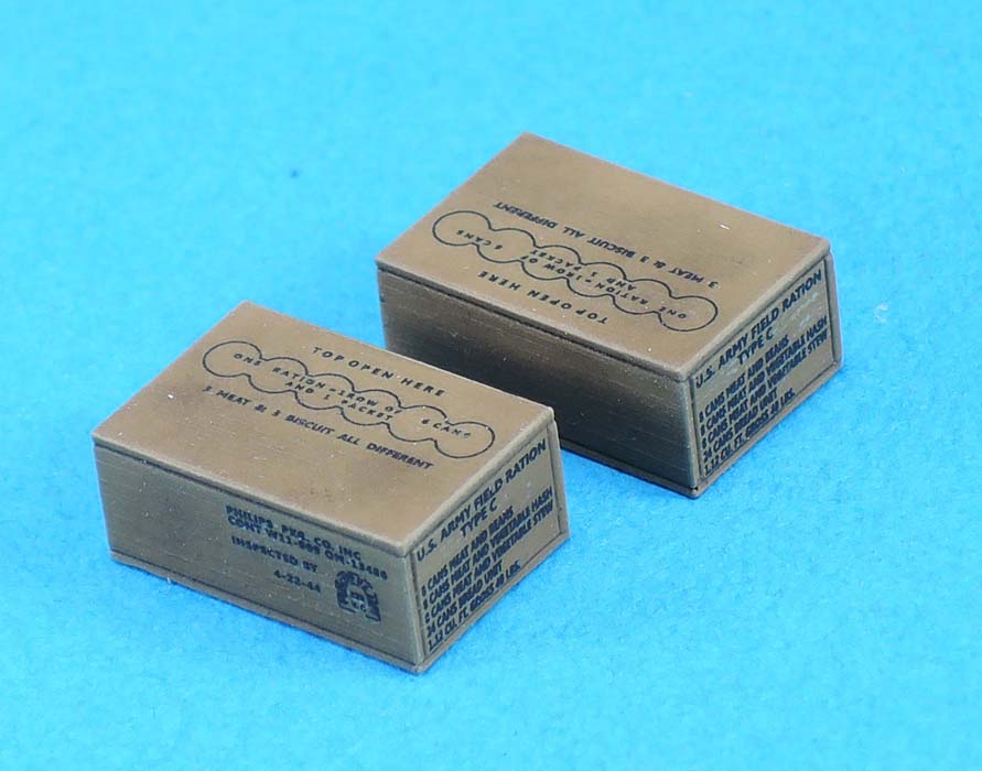 WWII C Ration Box set (Early)