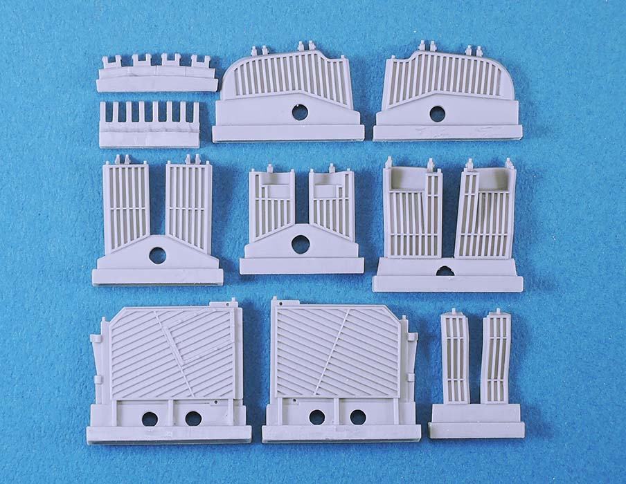 M48/60 Engine Deck Louvers set