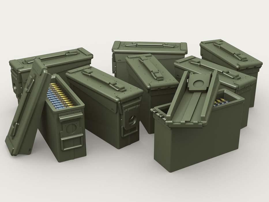 30 CAL Ammo Can set - Modern