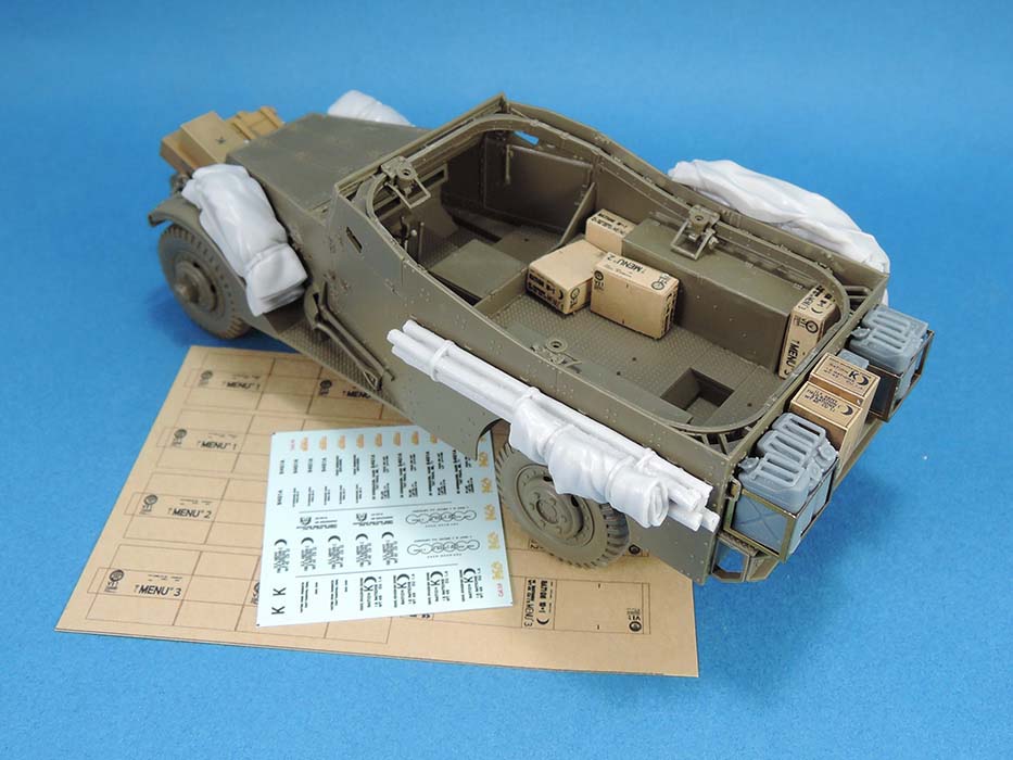 US M3A1 Scout Car Stowage set