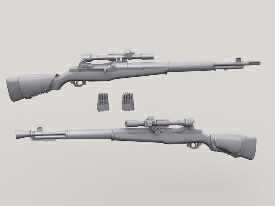 M1D Sniper Garand set (1/35 Scale)