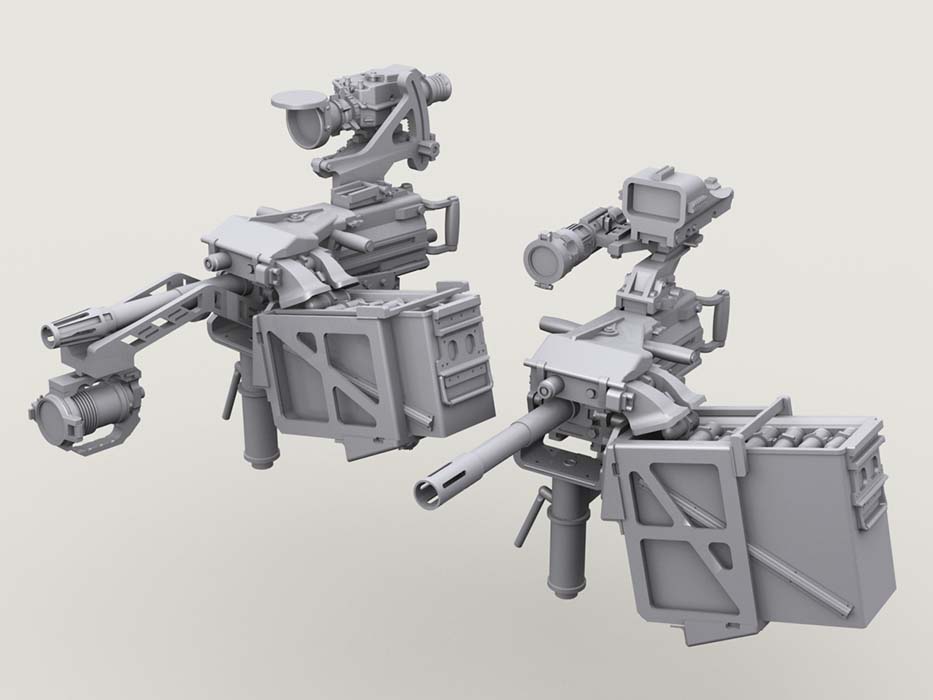 Mk.19 40mm AGL on Bearing Sleeve Mount set (1/35 Scale)