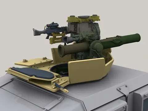 Humvee TOW Turret set