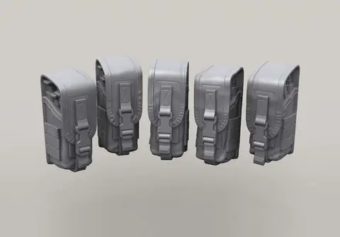HSGI Universal Modular Magazine Pouch set (1/16 Scale)