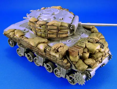 Sherman M4A3(76mm) Sandbag Armor set