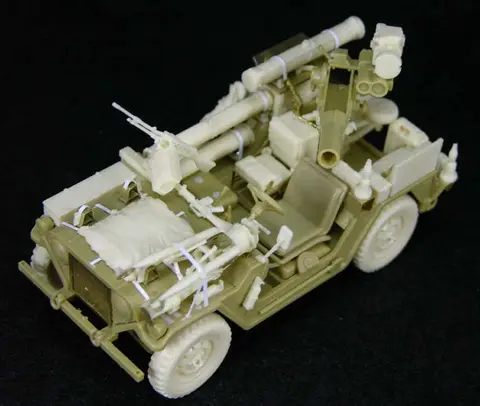 IDF M151A2 OREV (Late) Conversion set For Tamiya/Academy M151A2 TOW Mutt
