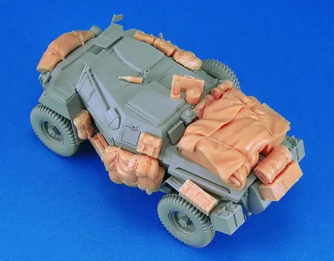 Humber Scout Car Stowage set For Bronco Model