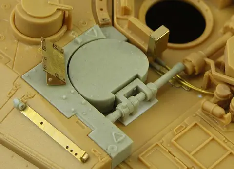 Merkava Mk.4 Side Skirt Detailing / Loader’s Hatch set for Academy