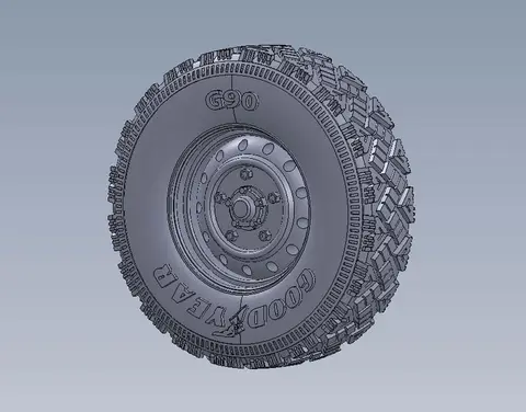 Wolf W.M.I.K Aggressive Tread Pattern Wheel set