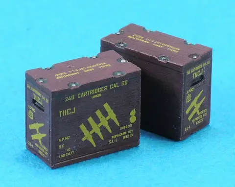 M1917 Cal.50 Ammo Crate set (Linked)