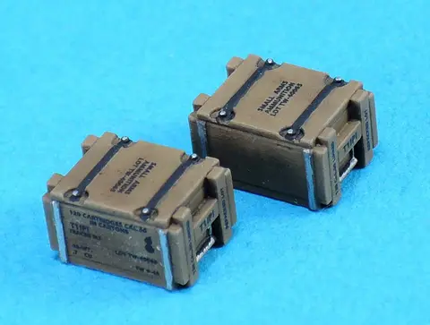 WWII Cal.50 Wooden Ammo Crate set