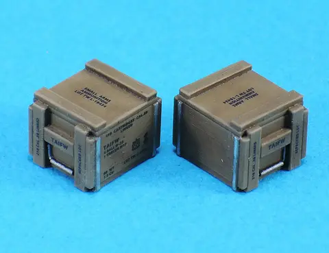 WWII 210rd Cal.50 Wooden Ammo Crate set