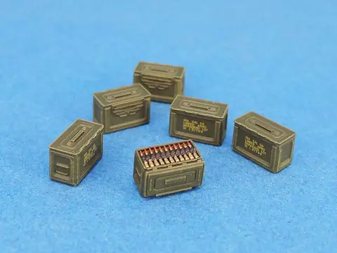 WWII 50 CAL Ammo Can set
