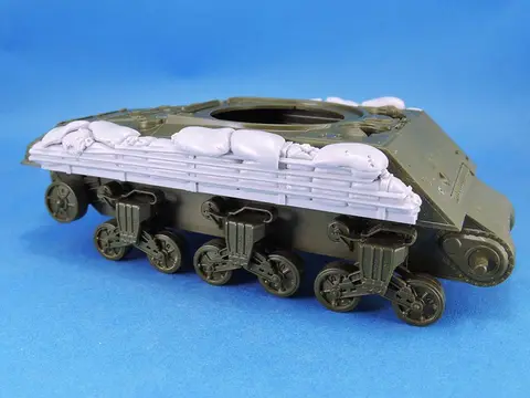 M4A3 Side Hull Sandbag Armor set