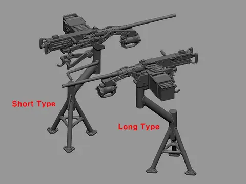 M2 HMG on Pedestal Mount for Gun Truck
