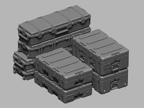 Military Storage Cases Collection 1