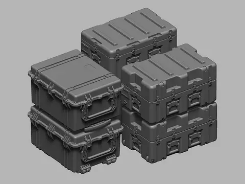 Military Storage Cases Collection 2