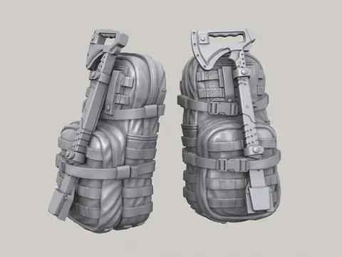 LBT Assault Pack with Gerber Tomahawk set