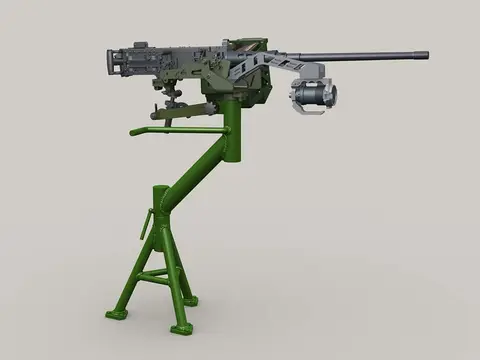 M2 HMG on Pedestal Mount for HMMWV and Gun trucks