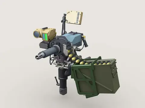 MK47 Striker 40mm AGL w/LVSII Sight Basic Set (1/35 Scale)