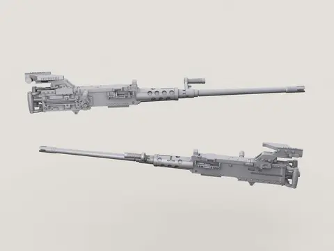 M2 QCB HMG Body w/Wilcox Sight Mount Replacement Set (1/35 Scale)