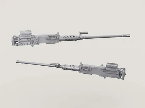 M2 QCB HMG Body w/Rear Optic Mount Replacement Set (1/35 Scale)