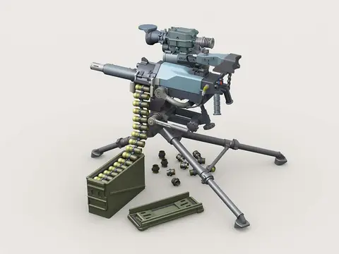 MK47 Striker 40mm AGL w ANPWG-1 Sight on Tripod (1/35 Scale)