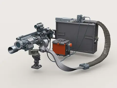 M134D Minigun Basic Set #1 w/4,000rd Ammo Box (1/35 Scale)