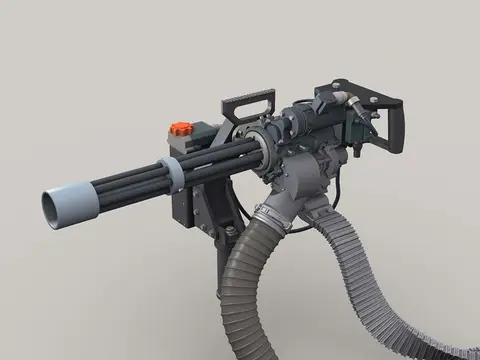 M134D Minigun Body set (1/35 Scale)