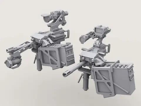 Mk.19 40mm AGL on Bearing Sleeve Mount set (1/35 Scale)
