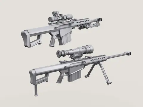 Barrett M107 Sniper Rifle set