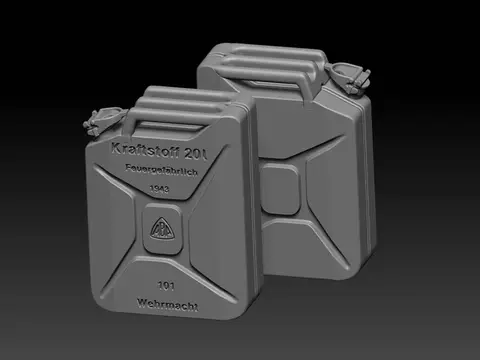 WWII German Fuel Can set