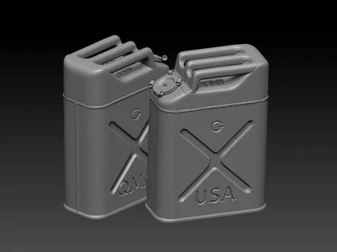 WWII US Fuel Can set