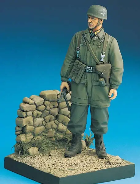 FALLSCHRMJAGER (CRETE 1941) W/BASE