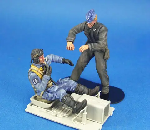 WW.II Luftwaffe BF-109 Pilot & Mechanic Set