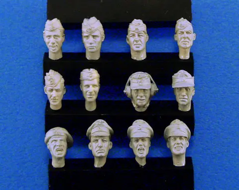 German Heads set #3 (WWII)