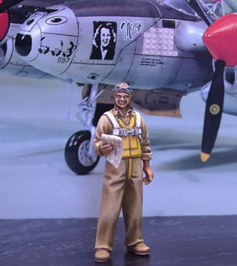 WWII US Pilot (Richard Ira Bong)