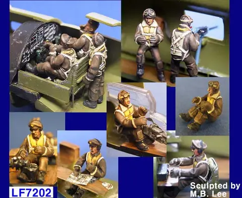 B-17 Flying Fortress Crew set (10 figures)
