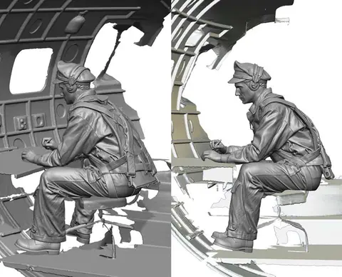 WW2 US Bomber Navigator