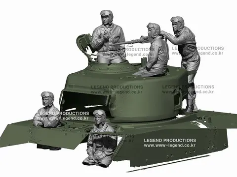 WW2 US Tank Crew set